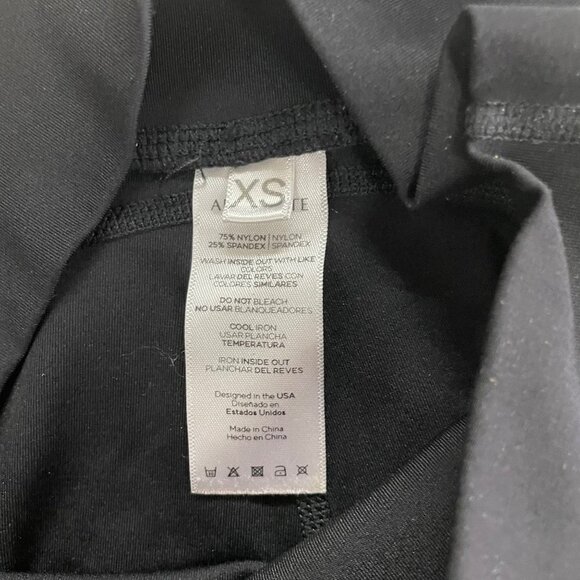 Alphalete Womens Black Meridian Pocket Leggings Size‎ XS Workout Gym Athletic - Picture 7 of 8